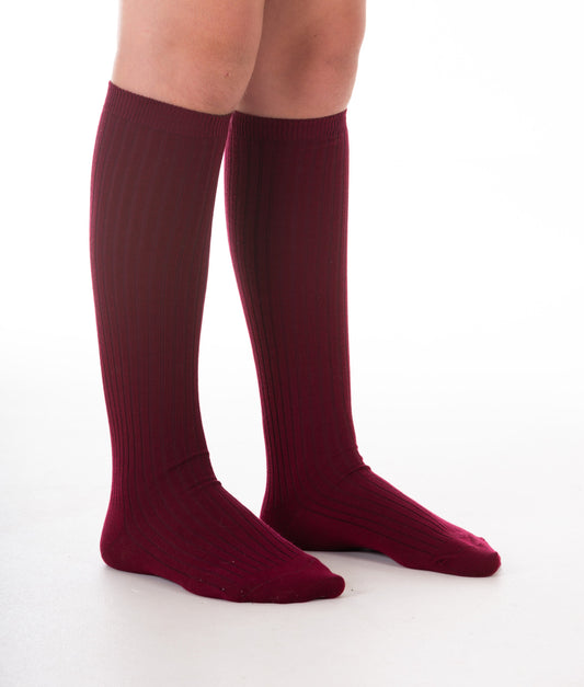 Medallion Ribbed Knee High Sock 2 Pair Pack